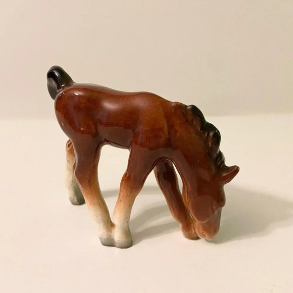 Vintage Small German Horse Figurine 2.5 Inch Long Made in Germany Figure - Picture 13 of 13